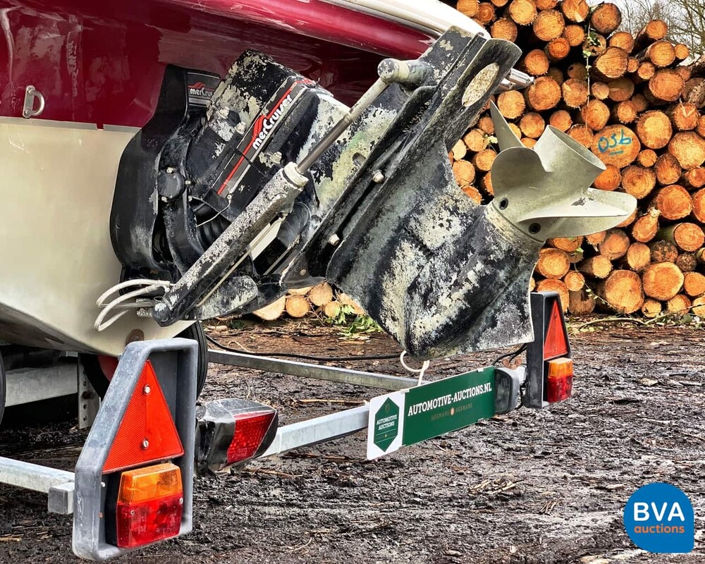 Maxum 2100SR 4.3 Motorboot 35-50-YB inkl. Pega Trailer 9-Persoons-