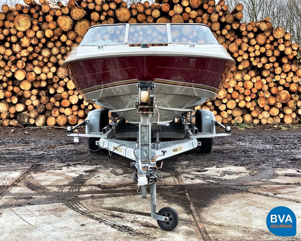 Maxum 2100SR 4.3 Motorboot 35-50-YB inkl. Pega Trailer 9-Persoons-