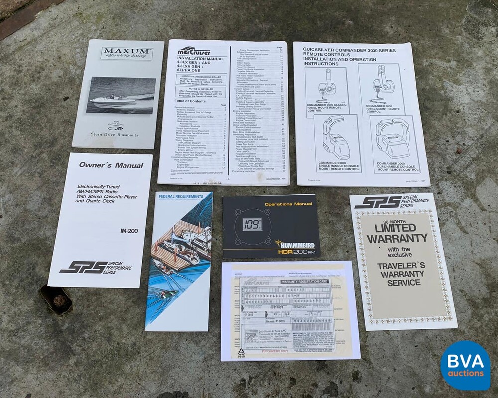 Maxum 2100SR 4.3 Motorboot 35-50-YB inkl. Pega Trailer 9-Persoons-