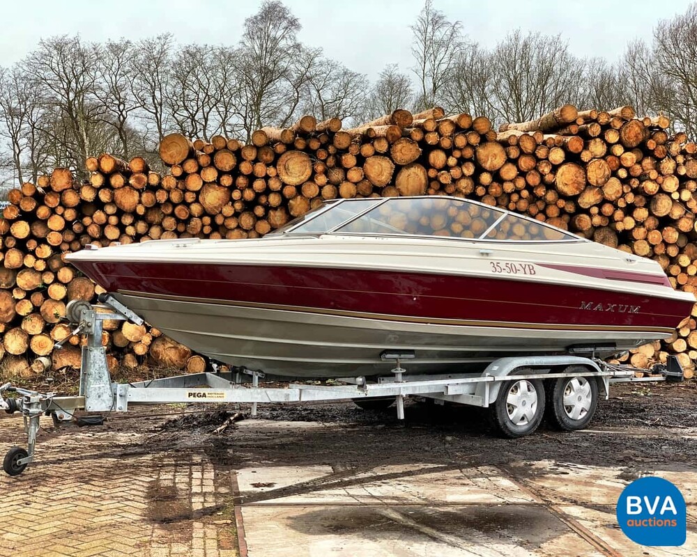 Maxum 2100SR 4.3 Motorboot 35-50-YB inkl. Pega Trailer 9-Persoons-