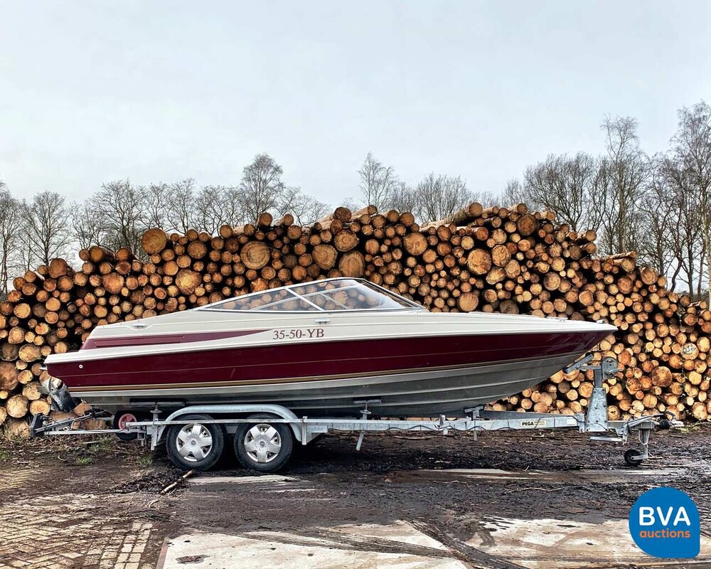 Maxum 2100SR 4.3 Motorboot 35-50-YB inkl. Pega Trailer 9-Persoons-