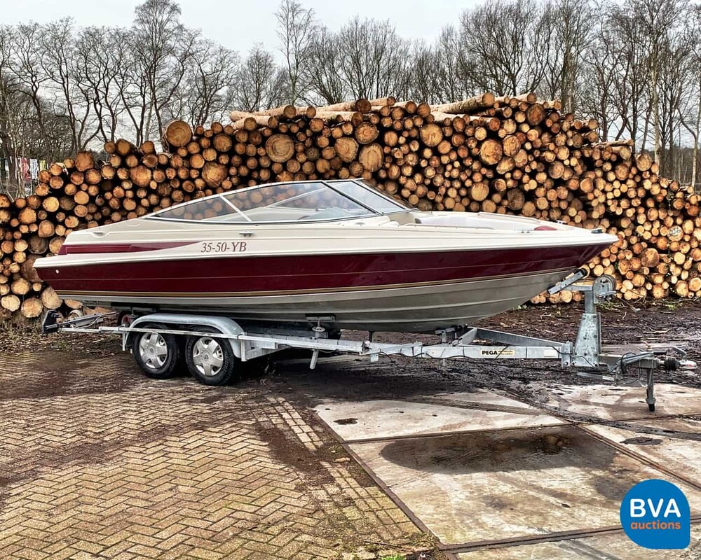 Maxum 2100SR 4.3 Motorboot 35-50-YB inkl. Pega Trailer 9-Persoons-