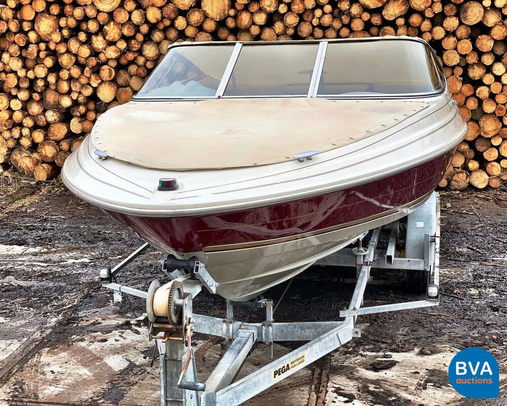 Maxum 2100SR 4.3 Motorboot 35-50-YB inkl. Pega Trailer 9-Persoons-