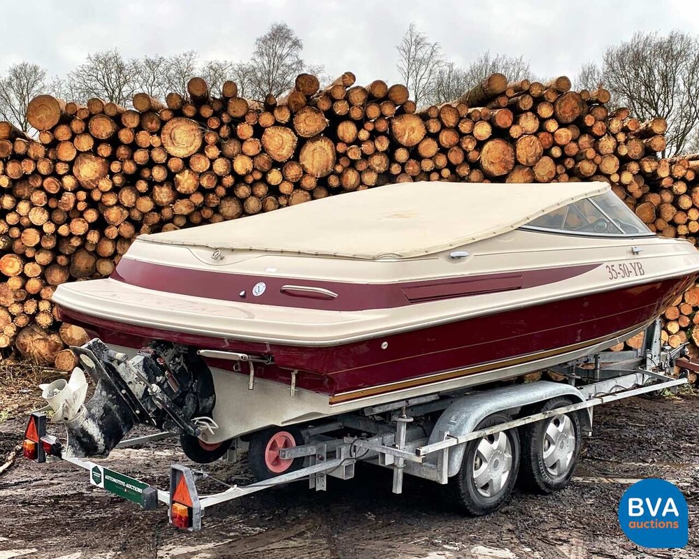 Maxum 2100SR 4.3 Motorboot 35-50-YB inkl. Pega Trailer 9-Persoons-