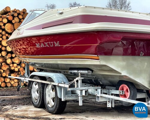 Maxum 2100SR 4.3 motorboot 35-50-YB incl. Pega-trailer -9-Persoons-