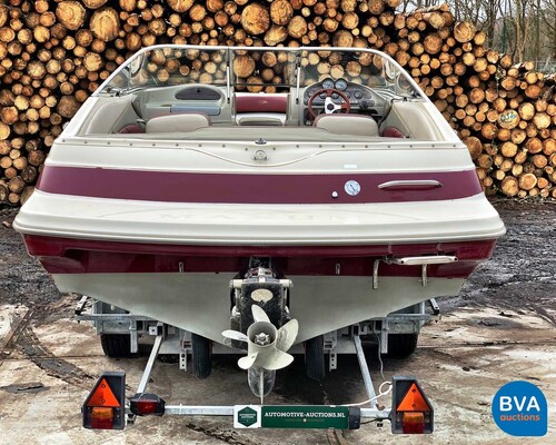 Maxum 2100SR 4.3 motorboot 35-50-YB incl. Pega-trailer -9-Persoons-