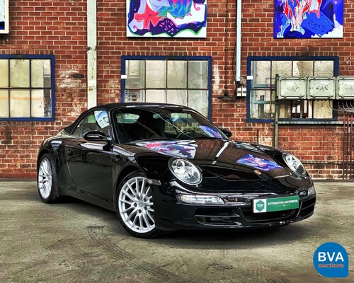 Porsche 911 Carrera Cabriolet 325pk 2005, 53-LDX-7