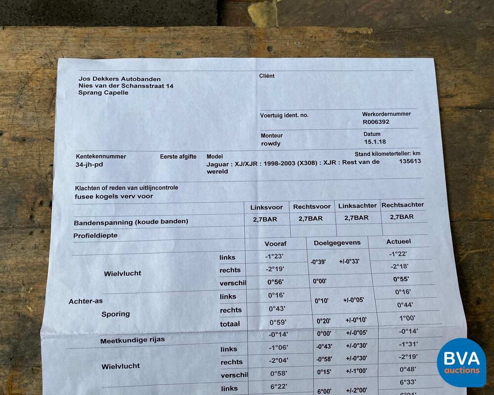 Jaguar XJR 4.0 Supercharger 363pk V8 -Org.NL- 2002, 34-JH-PD