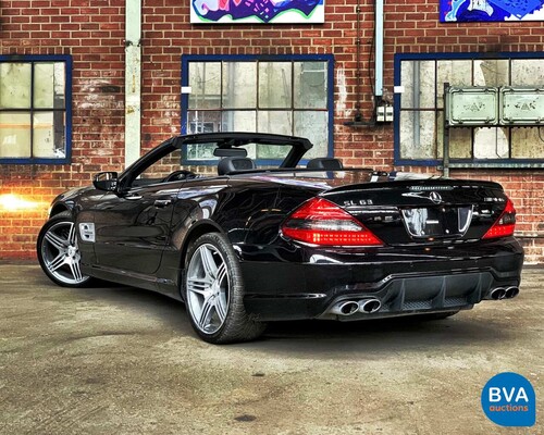 Mercedes-Benz SL63 Roadster 525pk AMG SL-Klasse 2011