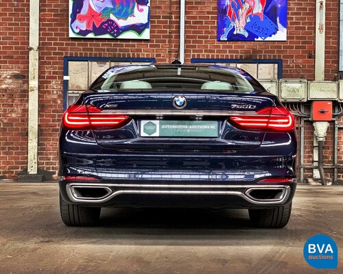 BMW 750Li xDrive 449pk High Ex. 2015 V8 7 Series LANG, RK-276-X.