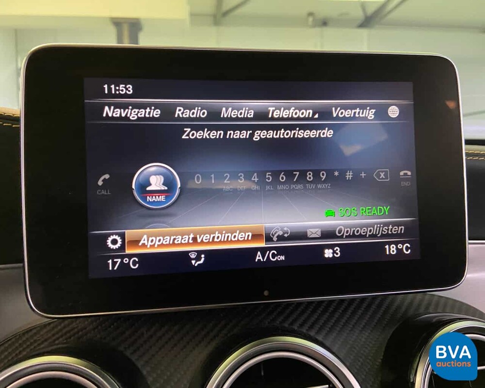 Mercedes-Benz GLC63s AMG 510pk 4Matic+ -Driver Package- 2018, G-648-VL