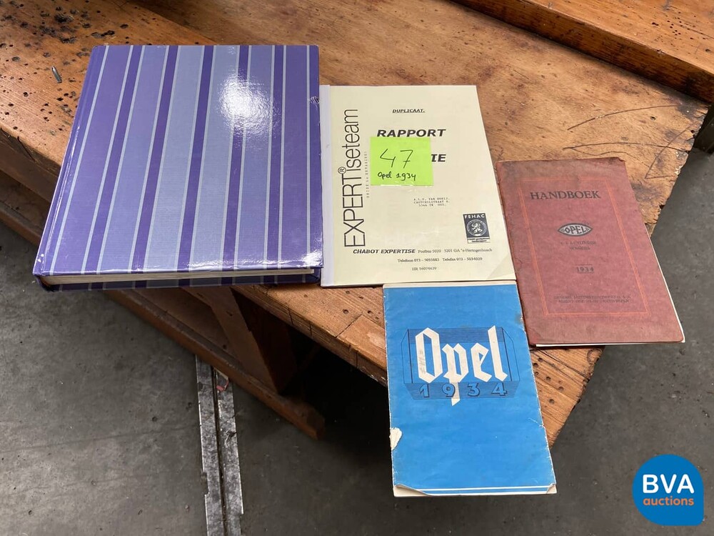 Opel 1.3 1934 Limousine 23 PS, UT-86-46.