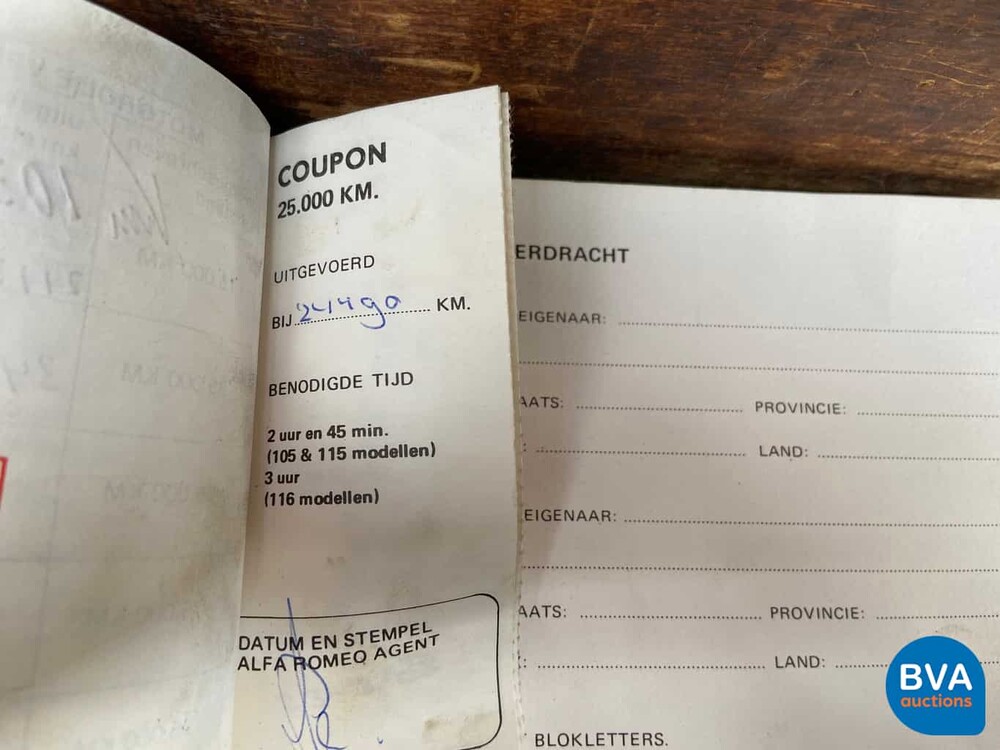 Alfa Romeo Giulia 1.6 Super Lusso 1976 Origineel NL, 07-JM-48