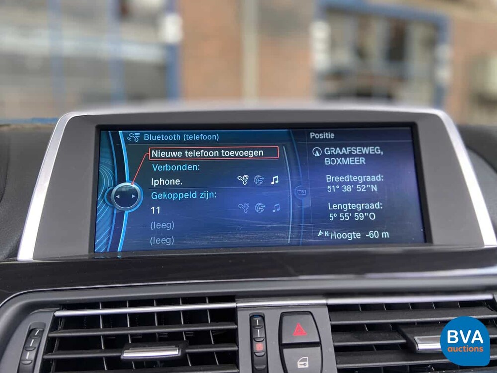 BMW 650i Cabriolet 408pk 2011 inklusive niederländischer Zulassung.