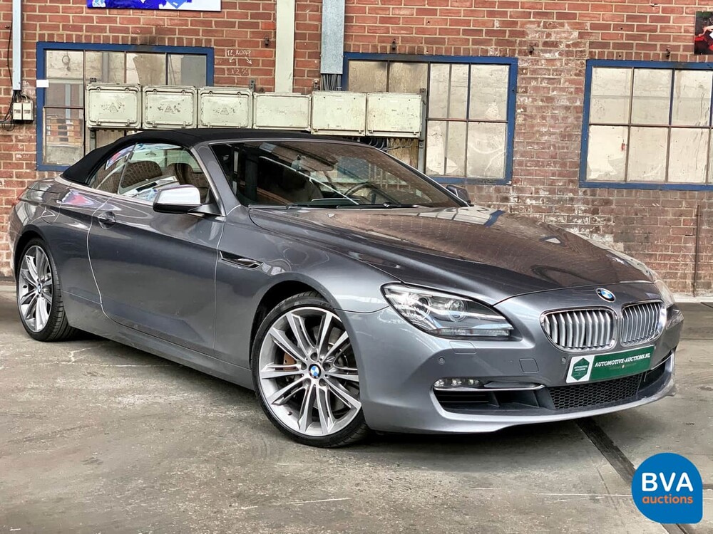 BMW 650i Cabriolet 408pk 2011 inklusive niederländischer Zulassung.