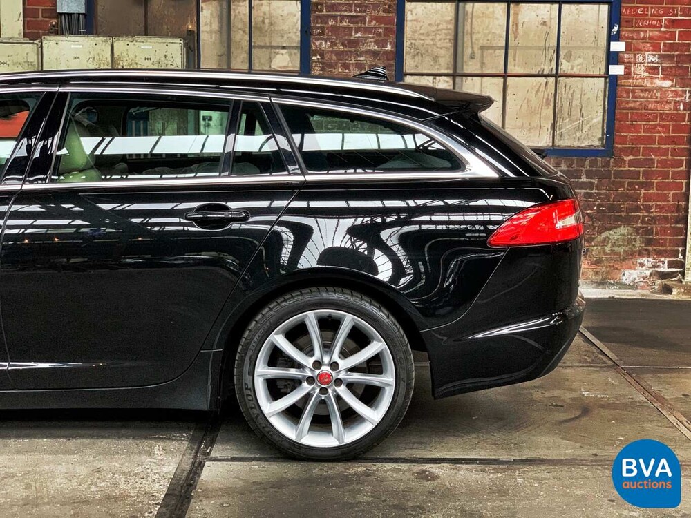 Jaguar XF Sportbremse 2.2D 163 PS 2014.