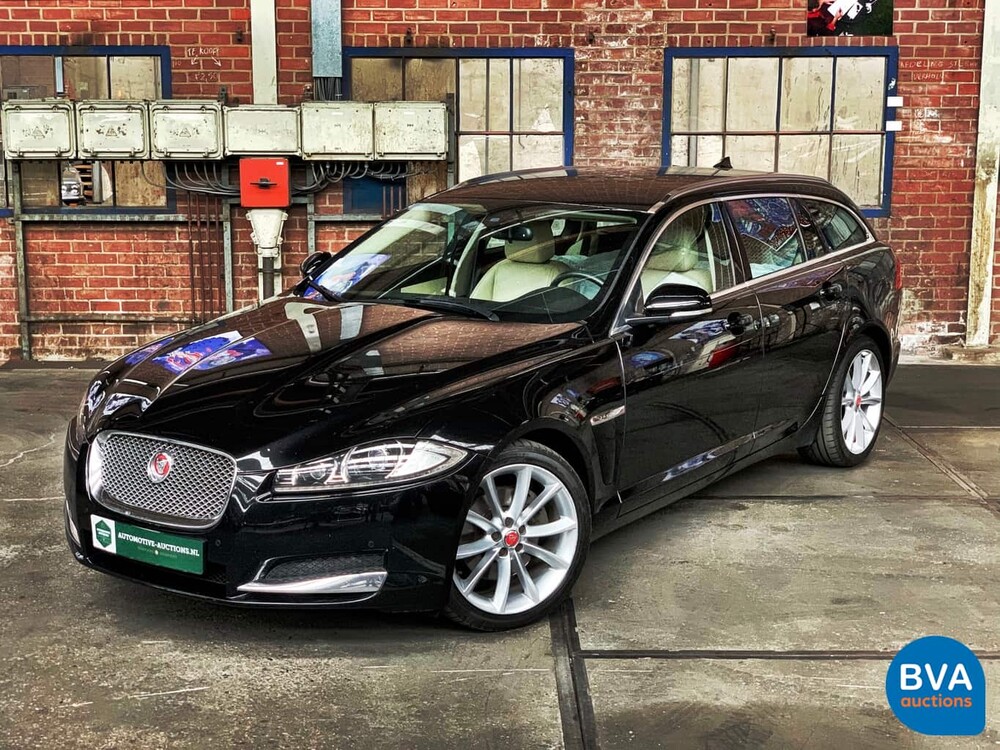 Jaguar XF Sportbremse 2.2D 163 PS 2014.