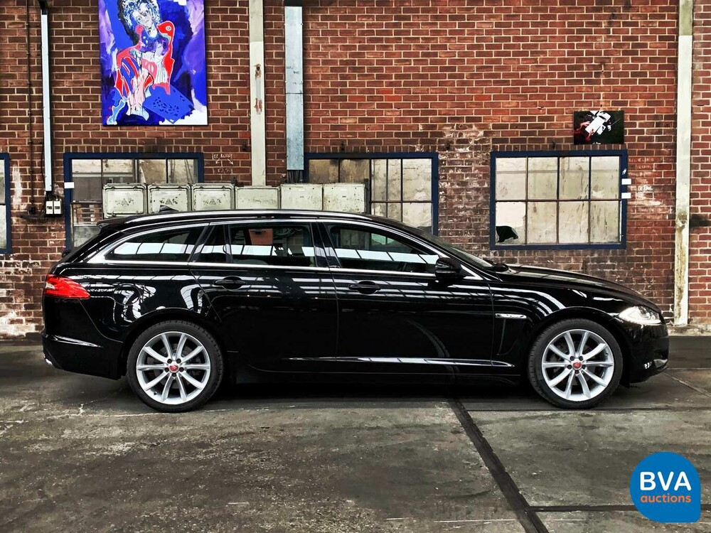 Jaguar XF Sportbremse 2.2D 163 PS 2014.