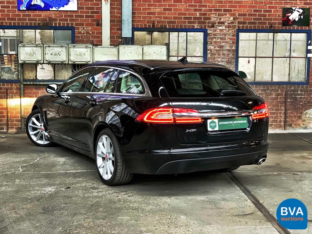Jaguar XF Sportbremse 2.2D 163 PS 2014.
