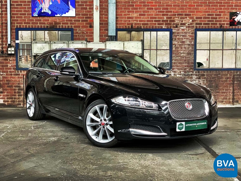 Jaguar XF Sportbremse 2.2D 163 PS 2014.