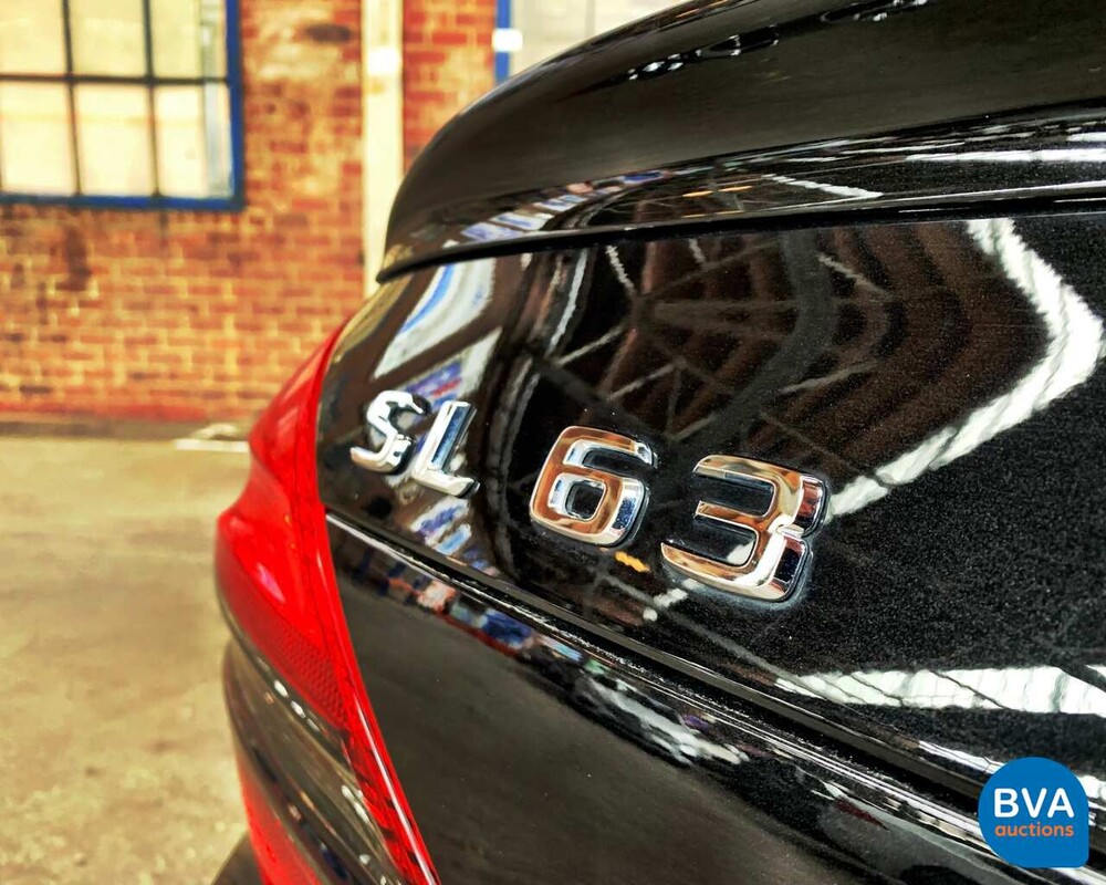 Mercedes-Benz SL63 Roadster 525 PS AMG SL-Klasse 2011.