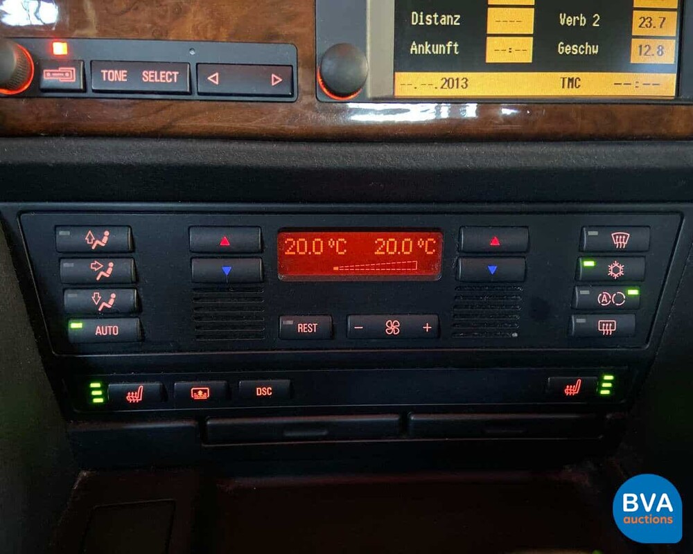 BMW 540i E39 4.4 V8 286 PS - Handbuch - 1999, 75-XV-DJ.