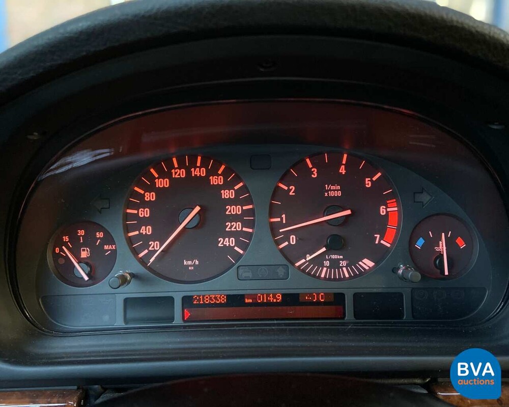 BMW 540i E39 4.4 V8 286 PS - Handbuch - 1999, 75-XV-DJ.