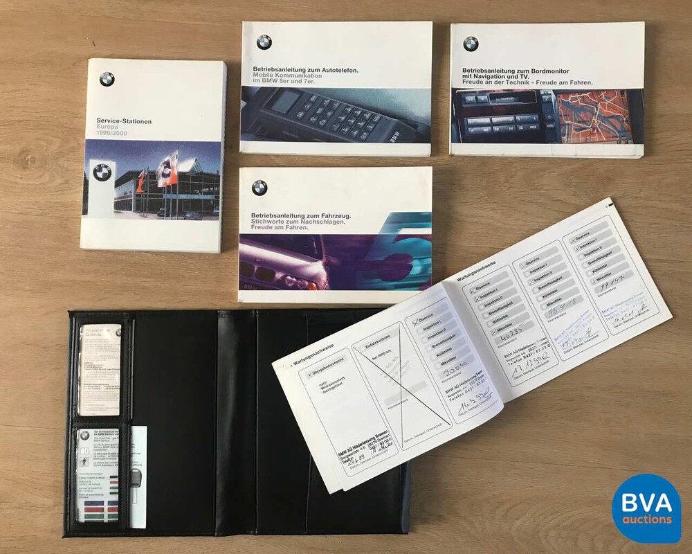 BMW 540i E39 4.4 V8 286 PS - Handbuch - 1999, 75-XV-DJ.