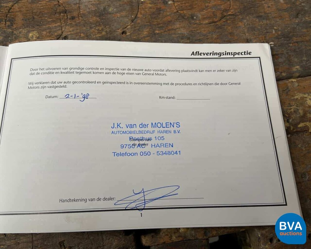 Corvette C5 1997 Automaat 344pk 1998 Origineel NL, SR-BH-58