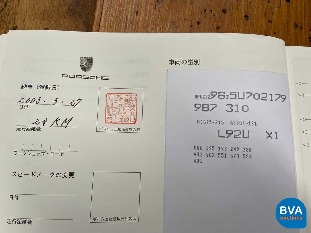 Porsche Boxster 987 2.7 240pk 2005 -Youngtimer-