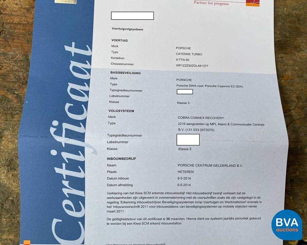 Porsche Cayenne Turbo 4.8 V8 500pk 2013, 9-TTN-90