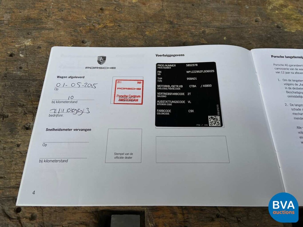 Porsche Macan S 3.0D Sport Chrono 258pk 2015, GF-075-K.