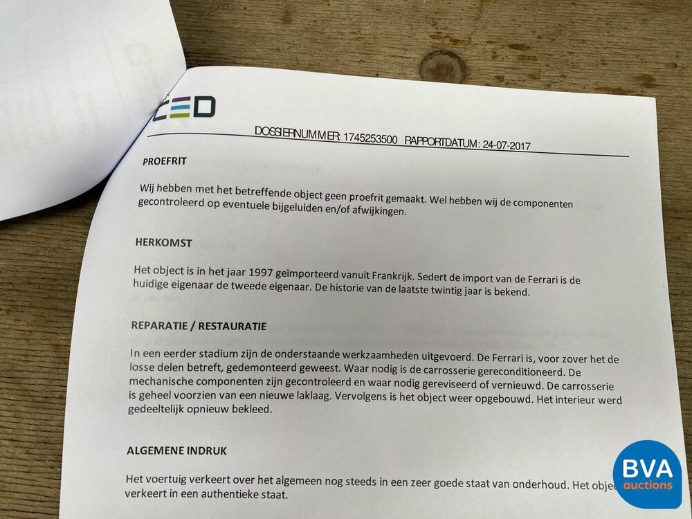 Ferrari 308 GTS - Vergaser - Targa 1978, PV-PN-66.