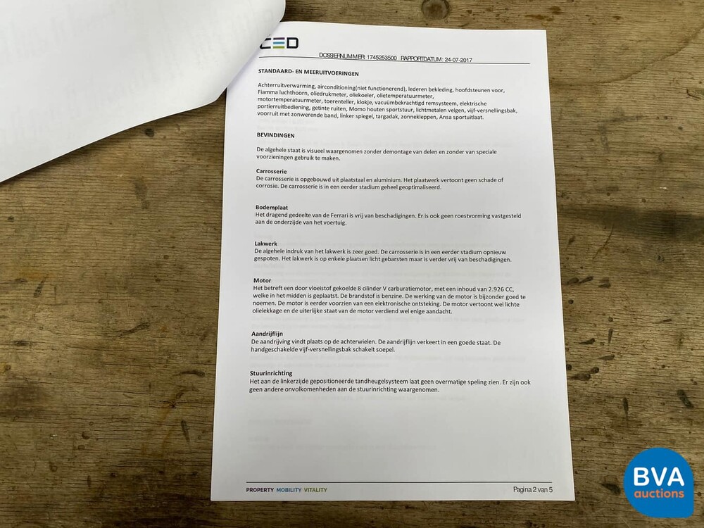 Ferrari 308 GTS - Vergaser - Targa 1978, PV-PN-66.