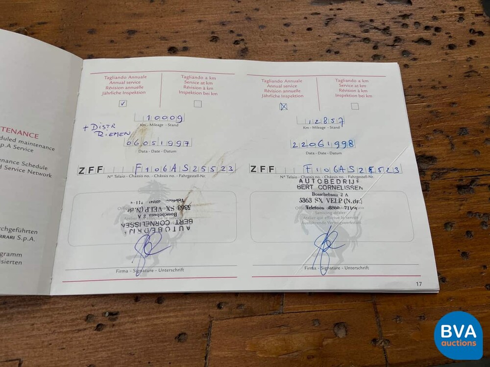 Ferrari 308 GTS - Vergaser - Targa 1978, PV-PN-66.