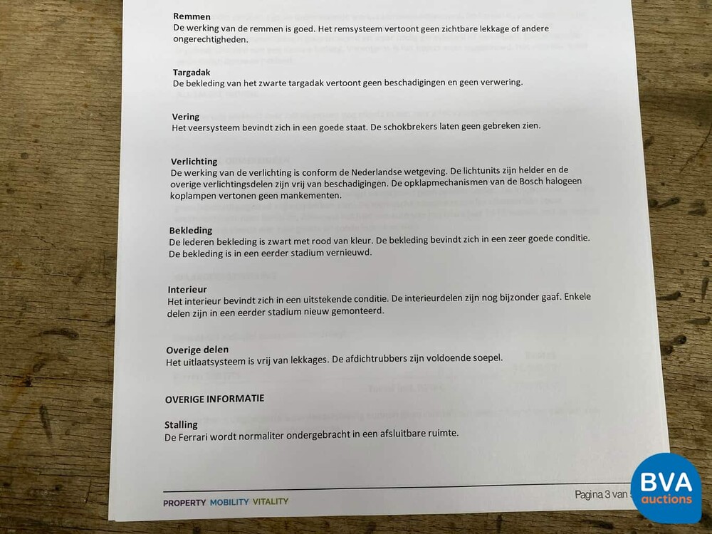 Ferrari 308 GTS - Vergaser - Targa 1978, PV-PN-66.