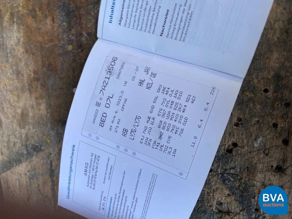 Audi A4 Avant 3.0 TDI Quattro S-Line Automatik 233 PS 2007.