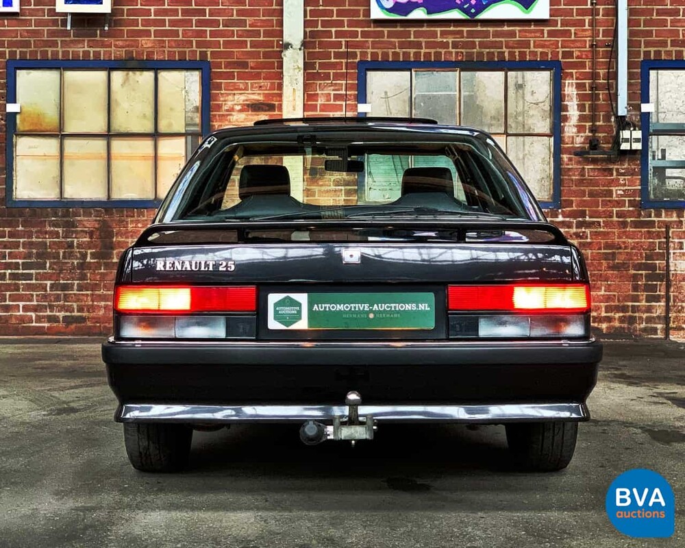 Renault 25 2.0 TXI Phase II 135 PS -Org.NL-1991, DJ-HP-72.