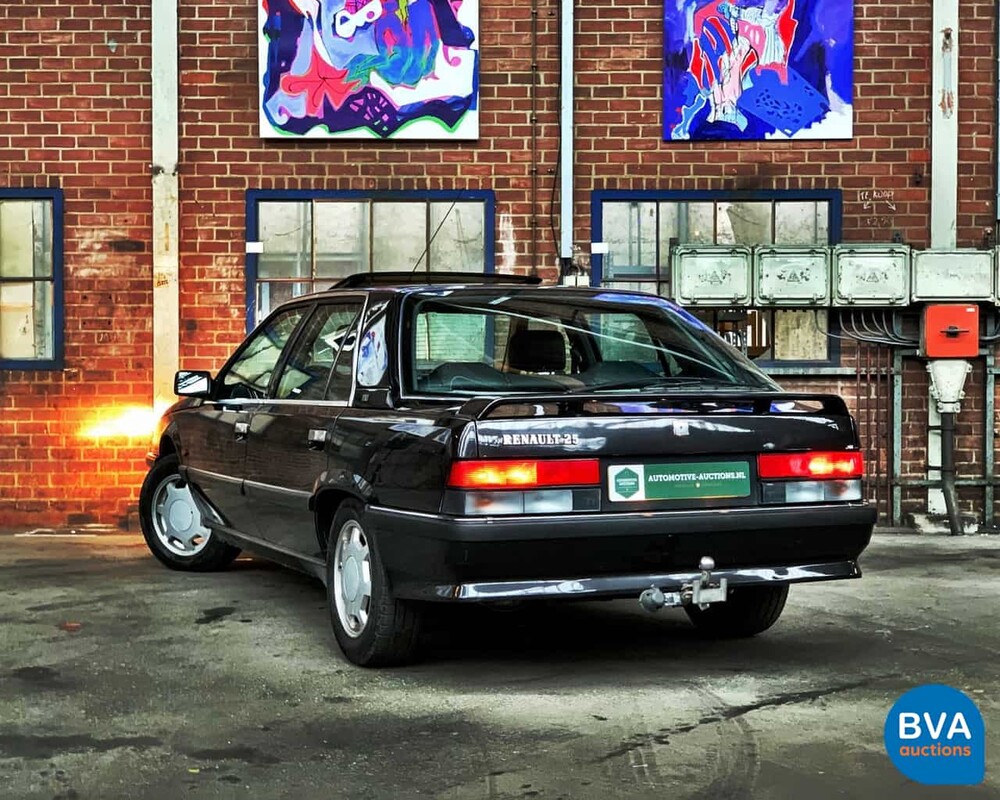 Renault 25 2.0 TXI Phase II 135 PS -Org.NL-1991, DJ-HP-72.