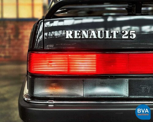 Renault 25 2.0 TXI Phase II 135hp -Org.NL- 1991, DJ-HP-72.