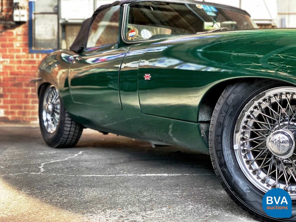 Jaguar E-Type Cabrio 4.2 Sechs-in-Linie, YG-17-VR.