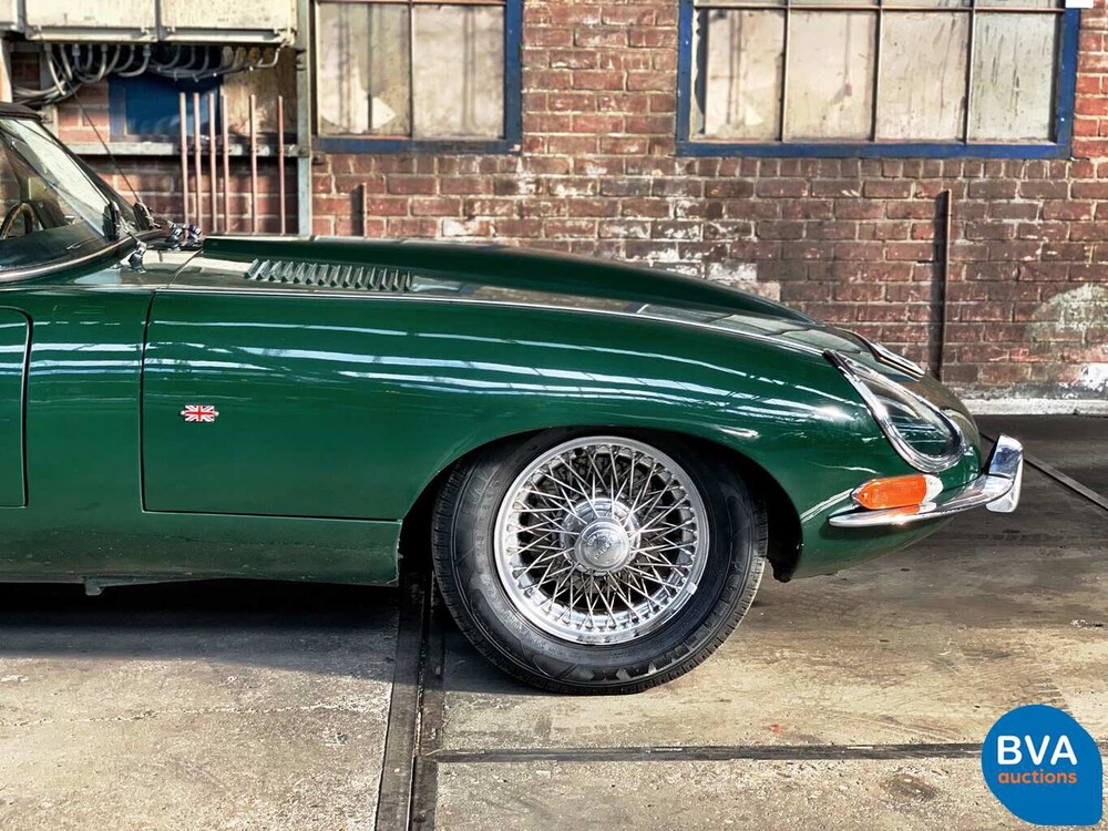 Jaguar E-Type Cabrio 4.2 Sechs-in-Linie, YG-17-VR.