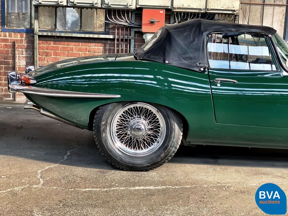Jaguar E-Type Cabrio 4.2 Sechs-in-Linie, YG-17-VR.