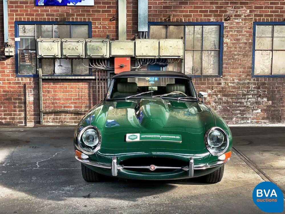 Jaguar E-Type Cabrio 4.2 Sechs-in-Linie, YG-17-VR.