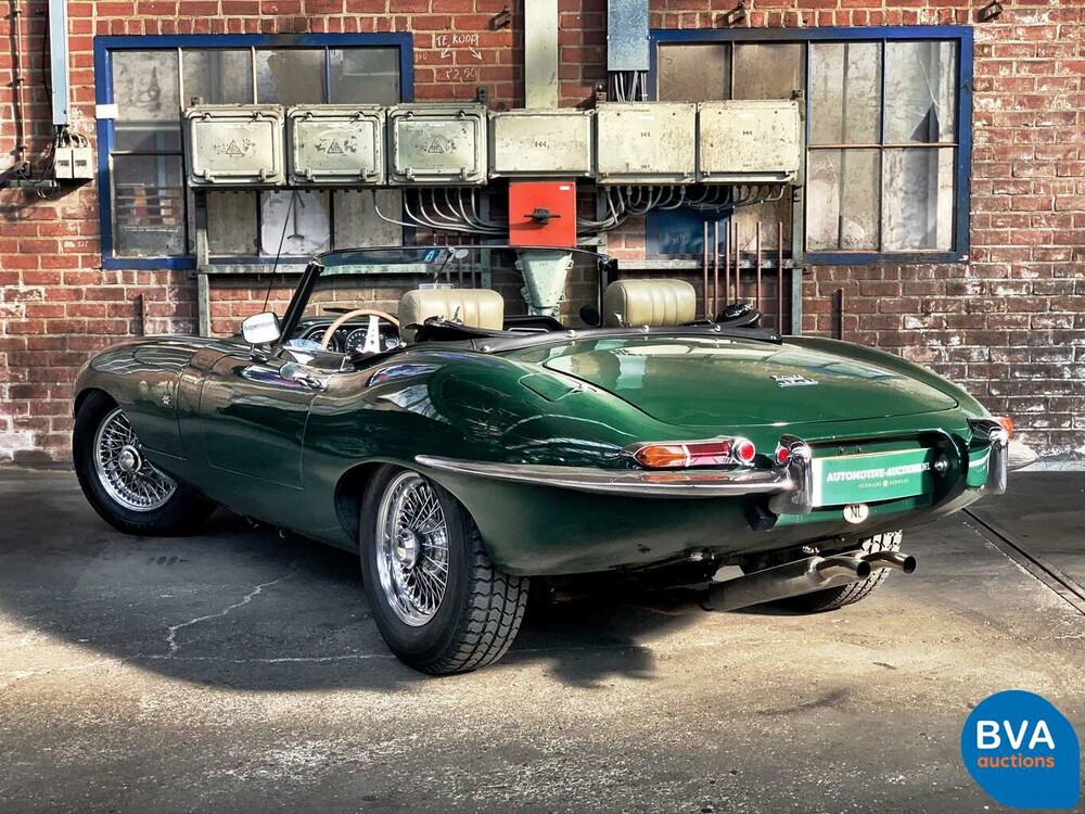 Jaguar E-Type Cabrio 4.2 Sechs-in-Linie, YG-17-VR.