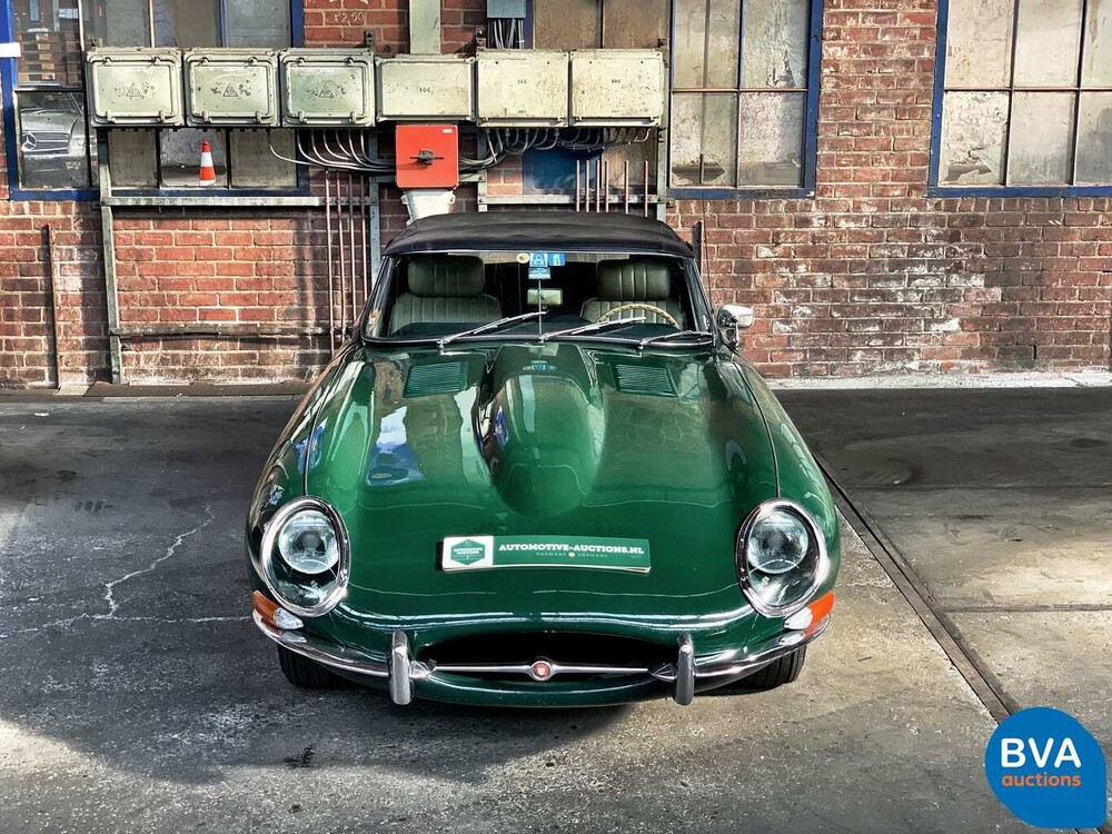 Jaguar E-Type Cabrio 4.2 Sechs-in-Linie, YG-17-VR.