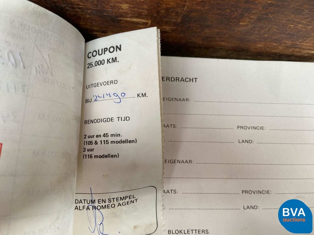 Alfa Romeo Giulia 1.6 Super Lusso 1976 Original NL, 07-JM-48.