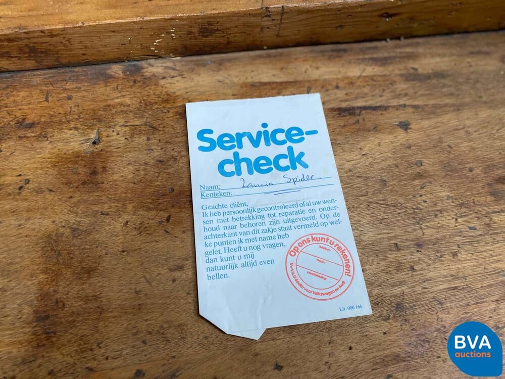 Lancia Beta Spider 2000 -Org.NL-116pk 1982, PR-29-ZB.