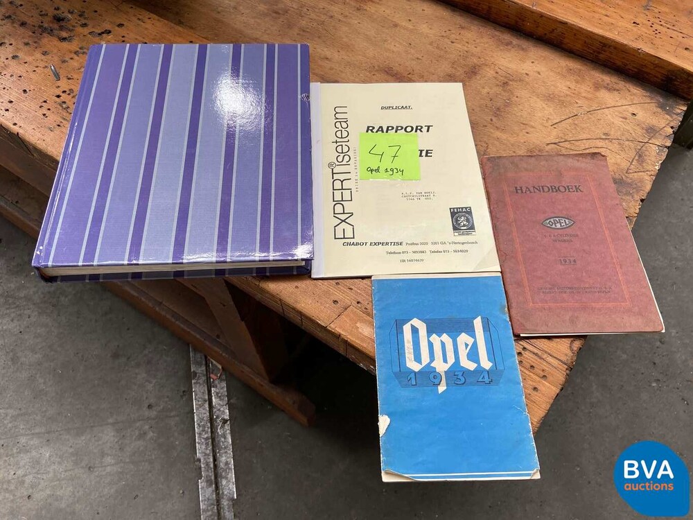 Opel 1.3 1934 Limousine 23 PS, UT-86-46.