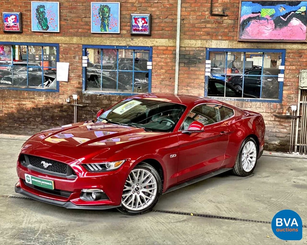 Ford Mustang GT 5.0 V8 422pk Schaltgetriebe, ZG-945-J.